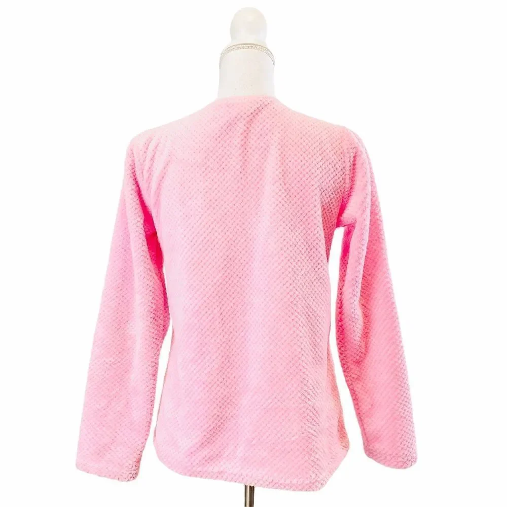 RENE ROFE Pink‎ Sleepwear Long Sleeve Top